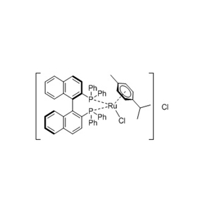 145926-28-9 (R)-(+)-2,2'-雙(二苯基膦)-1,1'-聯(lián)萘](對異丙基甲苯)二氯化釕(II)  (R)-RuCl[(p-cymene)(BINAP)]Cl