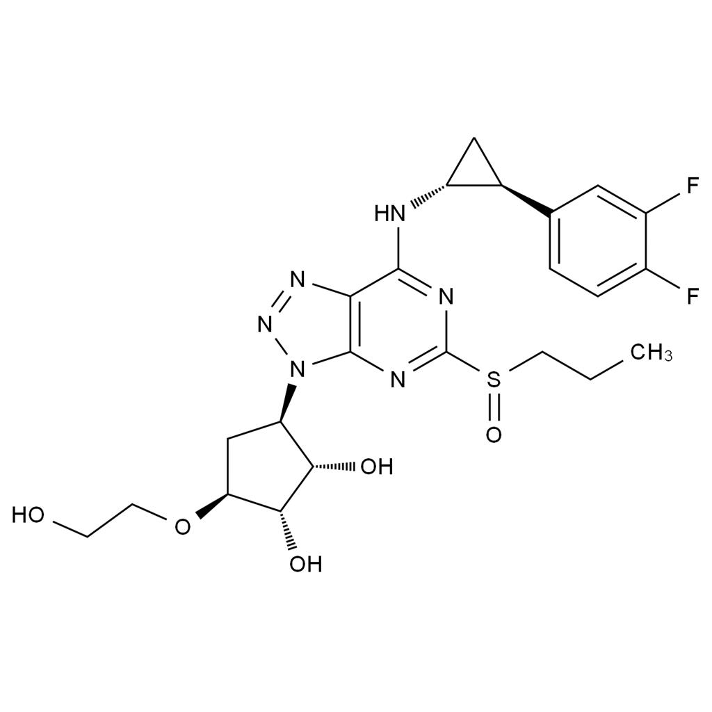 替卡格雷杂质12（非对映体混合物）,Ticagrelor Impurity 12 (Mixture of Diastereomers)