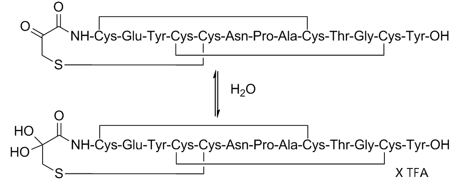 Cys1-酮-利那洛肽一水合物 （XTFA鹽）,Cys1-Keto-Linaclotide H2O XTFA Salt