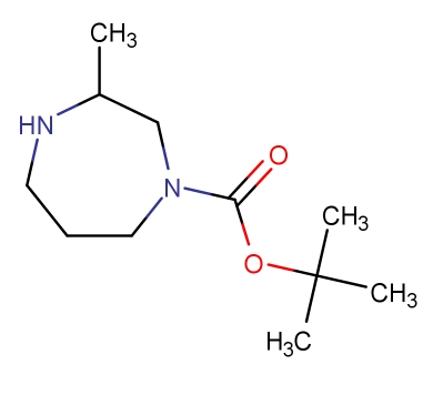 (R)-1-Boc-2-甲基-[1,4]二氮杂环庚烷,tert-butyl (R)-3-methyl-1,4-diazepane-1-carboxylate