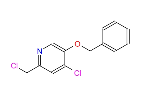 5-(芐氧基)-4-氯-2-(氯甲基)吡啶,5-(Benzyloxy)-4-chloro-2-(chloromethyl)pyridine