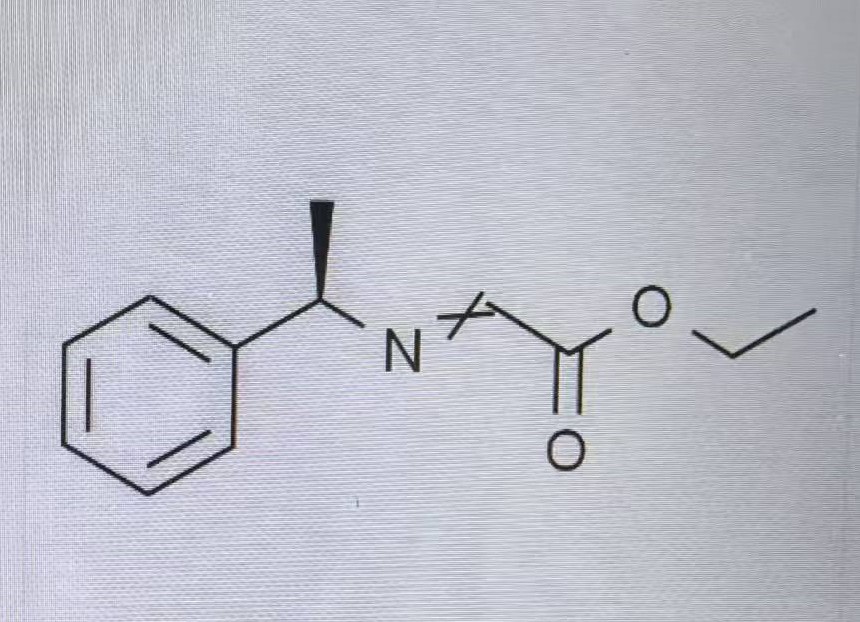 (R,E)-2-((1-苯基乙基）亞氨基）乙酸乙酯