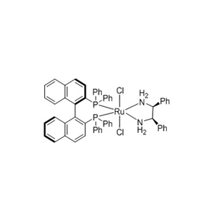 212210-87-2  二氯[(R)-(+)-2,2′-双(二苯基膦)1,1′-联萘基][(1S,2S)-(-)-1,2-二苯基乙二胺]钌(II)