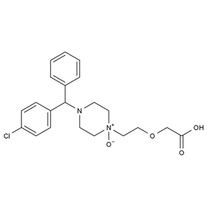 N-乙酰基西替利嗪 （非对映异构体混合物）,rac Cetirizine N-Oxide (Mixture of Diastereomers)