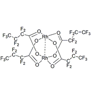 73755-28-9  七氟丁酸铑(II)二聚体  Dirhodium heptafluorobutyrate(II) dimer