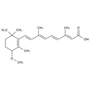 CATO_维A酸EP杂质F（4-甲氧基维甲酸）_81121-20-2_95%