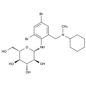 CATO_溴己新L-葡萄糖衍生物(非对映异构体混合物)__95%