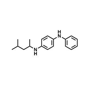 N-(1,3-二甲基丁基)-N'-苯基對(duì)苯二胺,N1-(4-Methylpentan-2-yl)-N4-phenylbenzene-1,4-diamine