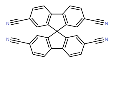 9,9'-Spirobi[9H-fluorene]-2,2',7,7'-tetracarbonitrile,9,9'-Spirobi[9H-fluorene]-2,2',7,7'-tetracarbonitrile