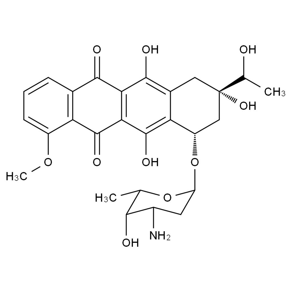 柔红霉素EP杂质B (非对映异构化混合),Daunorubicin EP Impurity B (Mixture of Diastereomers)