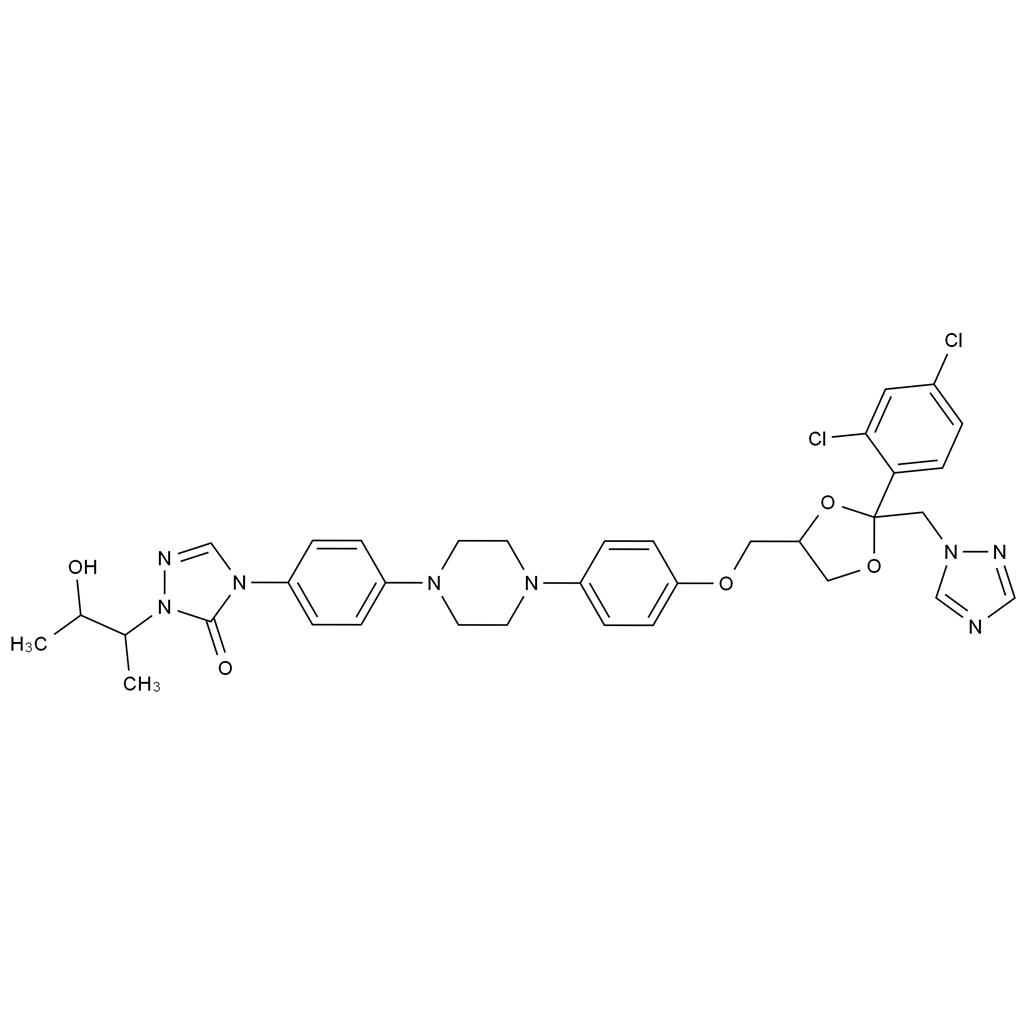 羥基伊曲康唑（非對(duì)映體混合物）,Hydroxy Itraconazole (Mixture of Diastereomers)