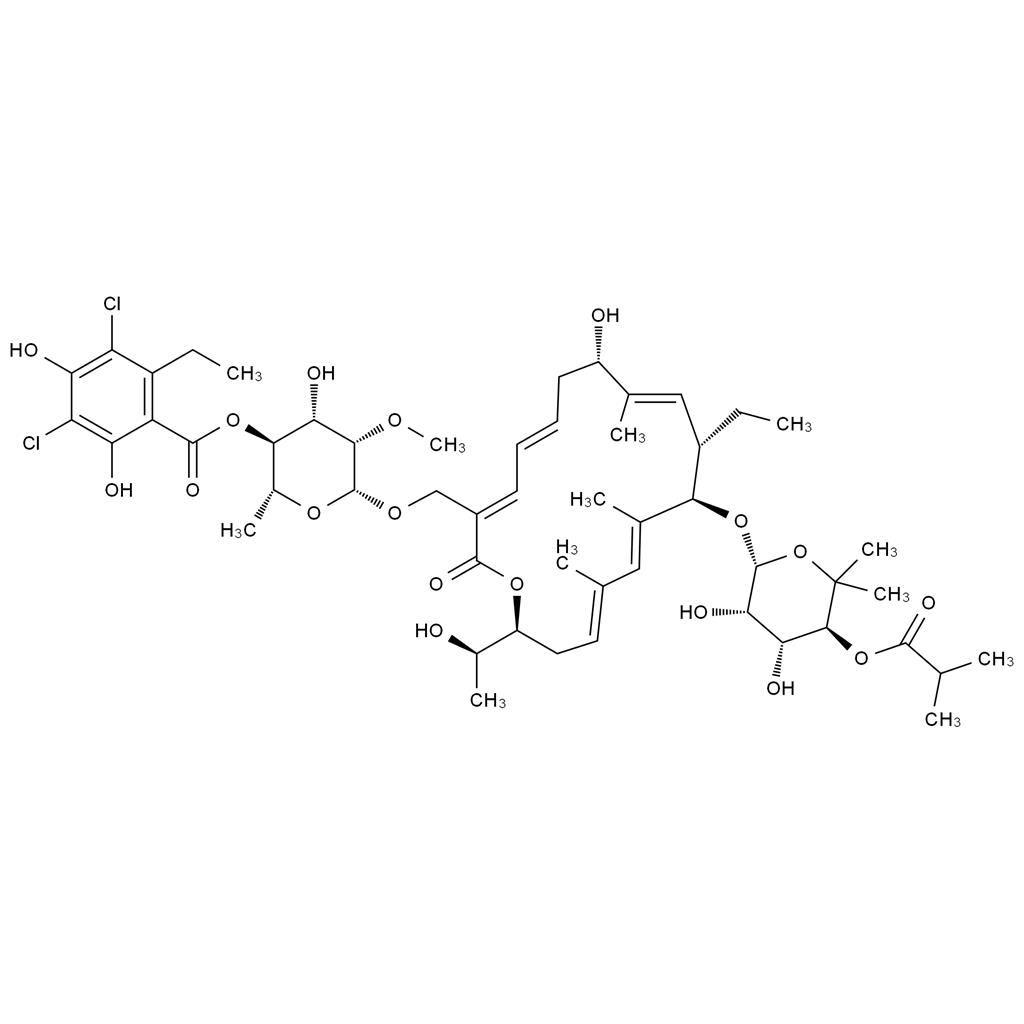 非達(dá)霉素,Fidaxomicin