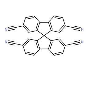 9,9'-Spirobi[9H-fluorene]-2,2',7,7'-tetracarbonitrile