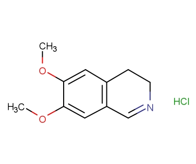 6,7-二甲氧基-3,4-二氫異喹啉鹽酸鹽;丁苯那嗪中間體,6,7-Dimethoxy-3,4-dihydroisoquinoline hydrochloride;Tetrabenazine Impurity 2