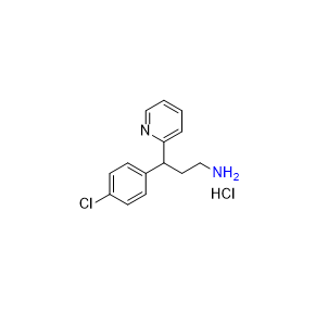 氯苯那敏雜質(zhì)08,3-(4-chlorophenyl)-3-(pyridin-2-yl)propan-1-amine hydrochloride