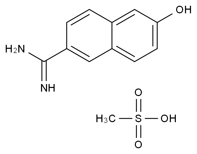 6-脒-2-萘酚 甲基磺酸,6-AMidino-2-naphthol Methanesulfonate