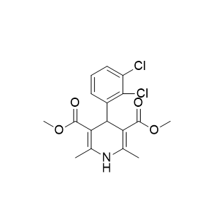 丁酸氯維地平雜質Ⅲ,dimethyl 4-(2',3'-dichlorophenyl)-2,6-dimethyl-1,4-dihydropyridine-3,5-dicarboxylate