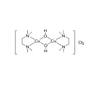 氯化二羥基-雙四甲基亞乙基二胺銅,Di-μ-hydroxo-bis[(N,N,N'.N'-tetramethylethylenediamine)copper(II)] chloride