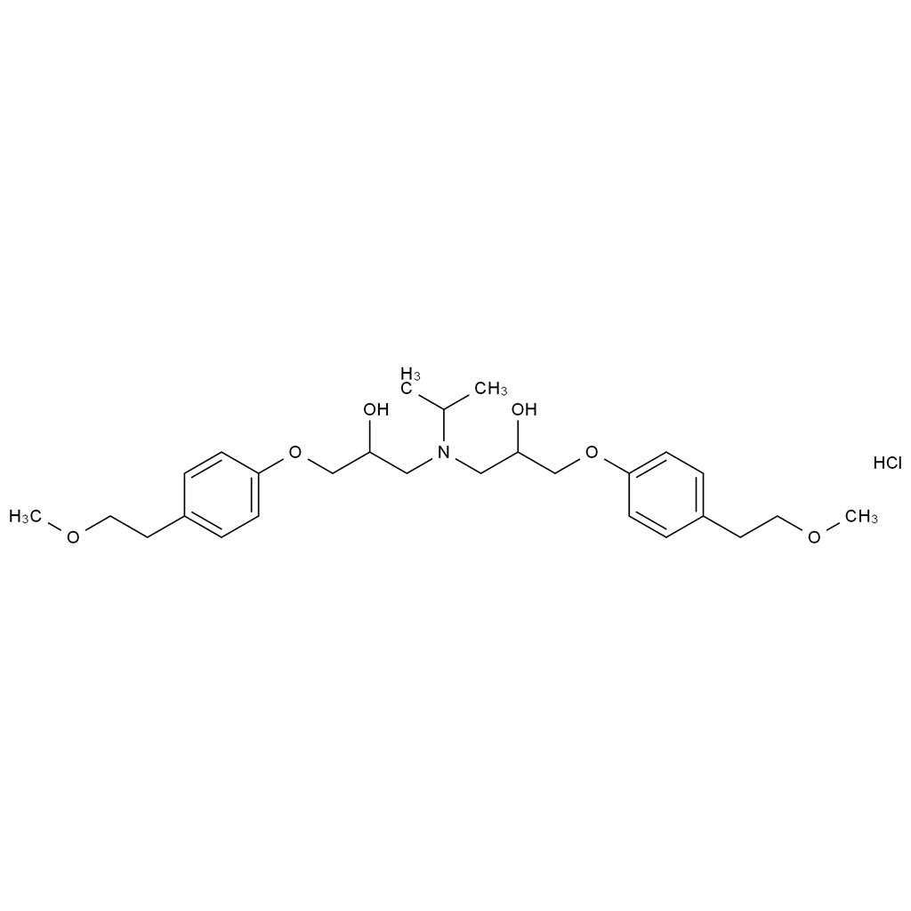 美托洛爾EP雜質O（鹽酸鹽）,Metoprolol EP Impurity O(hydrochloride)