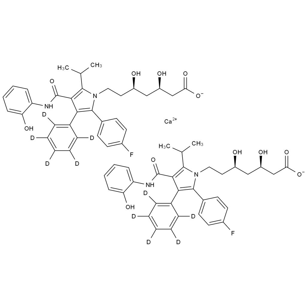 鄰羥基阿托伐他汀-d5鈣鹽,ortho-Hydroxy Atorvastatin-d5 Calcium Salt