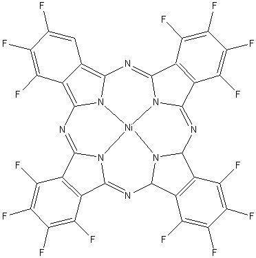 全氟酞箐鎳,nickel hexadecafluoroophthalocyanine