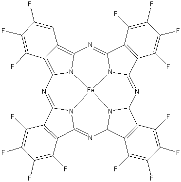 全氟酞箐鐵,hexadecafluorophthalocyanine–iron