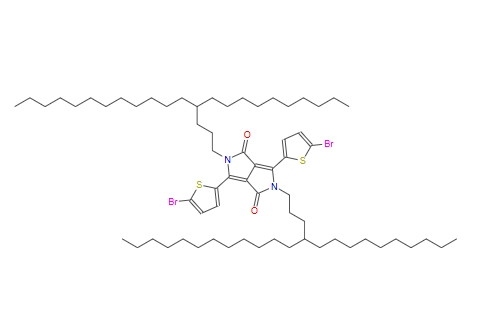 3,6-Bis(5-bromothiophen-2-yl)-2,5-bis(4-decylhexadecyl)pyrrolo[3,4-c]pyrrole-1,4(2H,5H)-dione,3,6-Bis(5-bromothiophen-2-yl)-2,5-bis(4-decylhexadecyl)pyrrolo[3,4-c]pyrrole-1,4(2H,5H)-dione