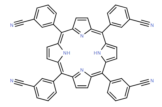 5,10,15,20-tetrakis(3-cyano)phenyl porphyrin,5,10,15,20-tetrakis(3-cyano)phenyl porphyrin