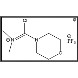 嗎啉,4-[氯(二甲基氨基)亞甲基]-六氟磷酸鹽(1-)(1:1),Morpholinium, 4-[chloro(dimethylamino)methylene]-, hexafluorophosphate(1-) (1:1)