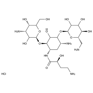 CATO_阿米卡星EP杂质G ·X盐酸盐_50896-99-6(Free Base)_95%