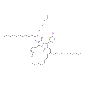 3,6-双(5-溴噻吩-2-基)-2,5-双(2-辛基十二烷基)吡咯并[3,4-C]吡咯-1,4(2H,5H)二酮