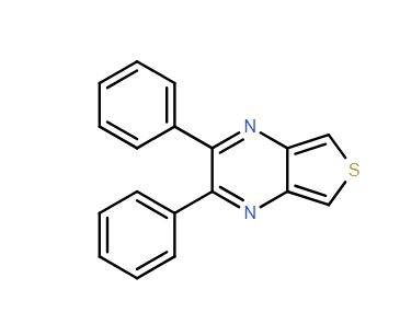 Thieno[3,4-b]pyrazine, 2,3-diphenyl-,Thieno[3,4-b]pyrazine, 2,3-diphenyl-