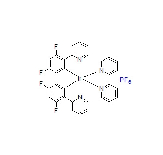 (2,2'-聯(lián)吡啶)雙[2-(2,4-二氟苯基)吡啶]銥(III)六氟磷酸鹽,(2,2'-Bipyridine)bis[2-(2,4-difluorophenyl)pyridine]iridium(III) hexafluorophosphate