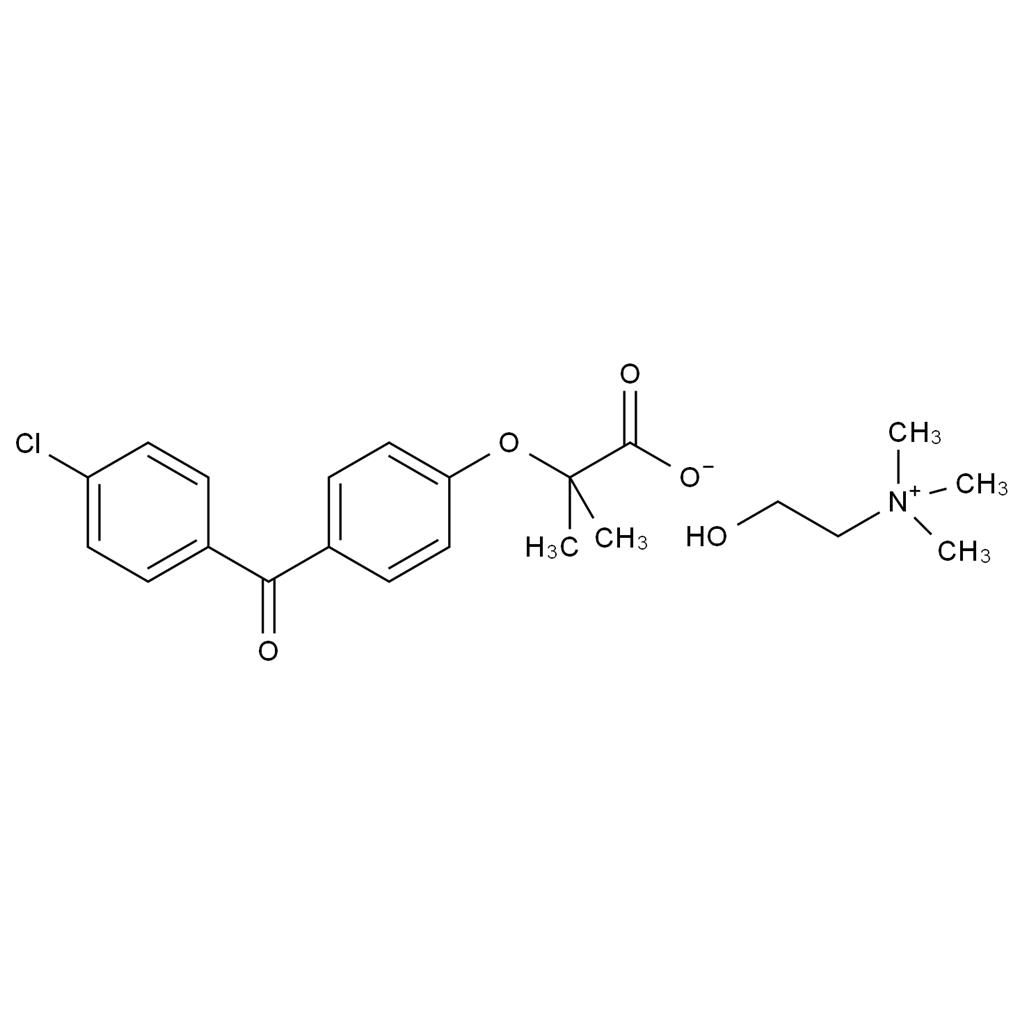 胆碱非诺贝特,Choline Fenofibrate