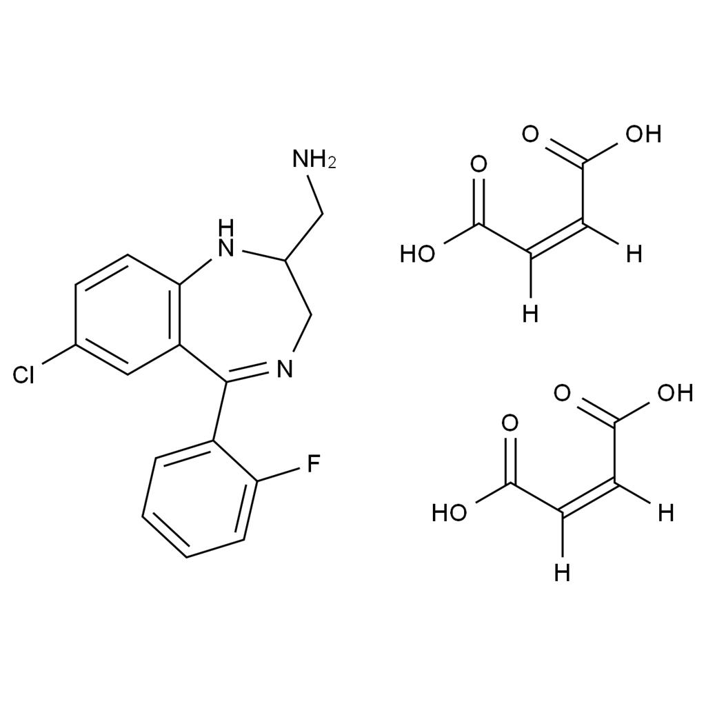 咪達(dá)唑侖EP雜質(zhì)E 2馬來酸鹽,Midazolam EP Impurity E DiMaleate Salt