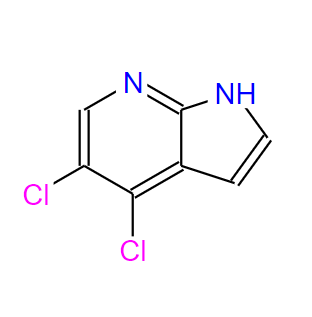 4,5-二氯-1H-吡咯并[2,3-b]吡啶,4,5-dichloro-1H-pyrrolo[2,3-b]pyridine