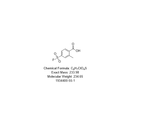 4-(氟磺酰基)-2-甲基苯甲酸,Benzoic acid, 4-(fluorosulfonyl)-2-methyl-