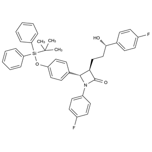 Ezetimibe Phenoxy tert-Butyldiphenylsilyl Ether