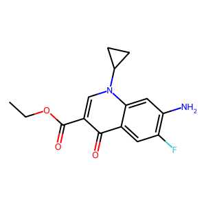 7-氨基-1-環(huán)丙基-6-氟-4-氧代-1,4-二氫喹啉-3-羧酸乙酯,ethyl 7-amino-1-cyclopropyl-6-fluoro-4-oxo-1,4-dihydroquinoline-3-carboxylate