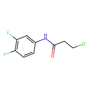 3-氯-N-(3,4-二氟苯基)丙酰胺,3-chloro-N-(3,4-difluorophenyl)propanamide