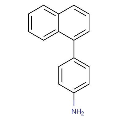 4-(1-萘基)苯胺,4-naphthalen-1-ylaniline