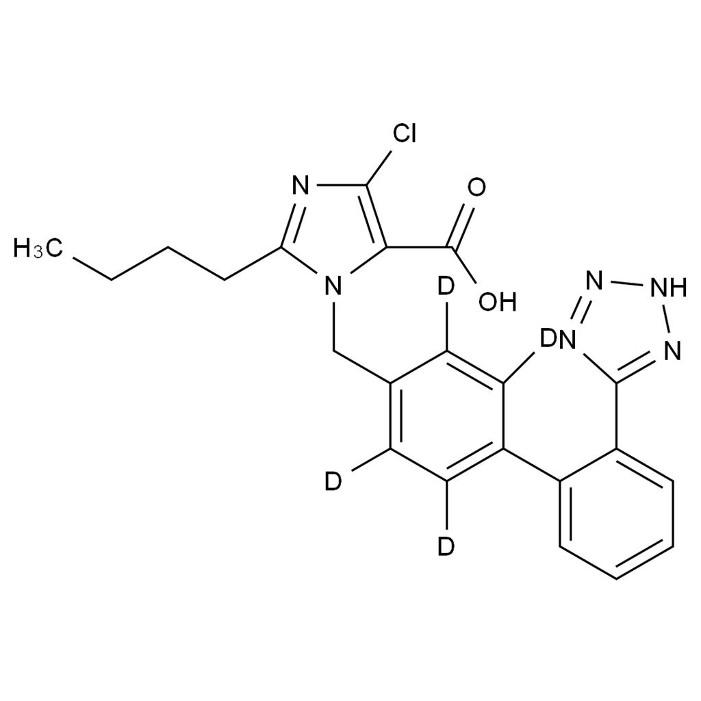 氯沙坦羧酸-d4,Losartan Carboxylic Acid-d4