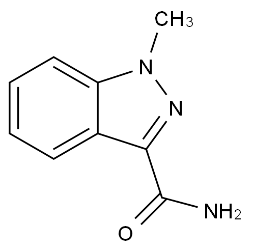 1-甲基-1H-吲唑-3-甲酰胺,1-methyl-1H-indazole-3-carboxamide