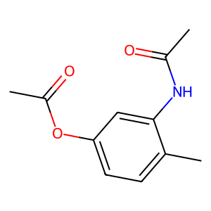 3-乙酰氨基-4-甲基苯基乙酸酯,3-acetamido-4-methylphenyl acetate