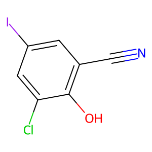 3-氯-2-羥基-5-碘代芐腈,3-chloro-2-hydroxy-5-iodobenzonitrile