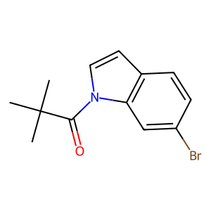 1-(6-溴-1H-吲哚-1-基)-2,2-二甲基-1-丙酮,1-(6-bromo-1H-indol-1-yl)-2,2-dimethylpropan-1-one