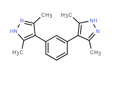 1H-Pyrazole, 4,4'-(1,3-phenylene)bis[3,5-dimethyl-,1H-Pyrazole, 4,4'-(1,3-phenylene)bis[3,5-dimethyl-