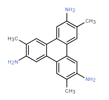 3,7,11-三甲基-2,6,10-三氨基三亚苯,2,6,10-Triphenylenetriamine, 3,7,11-trimethyl-