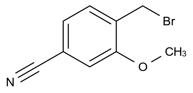 4-(溴甲基)-3-甲氧基苯甲腈,4-(Bromomethyl)-3-methoxybenzonitrile