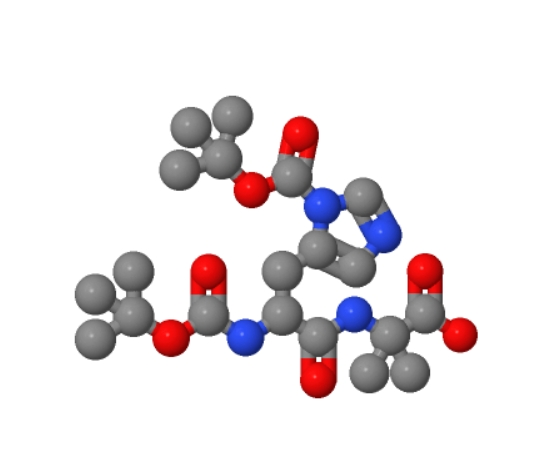 司美格魯肽雙BOC二肽,Boc-L-His(Boc)-Aib-OH